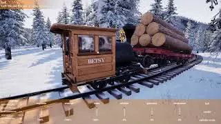 RAILROADS ONLINE - BETSY THE TRAIN AND THE LOGS!