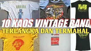 Nemu Ini Auto Kaya!!!- 10 Kaos Vintage Terlangka dan Termahal Di Dunia
