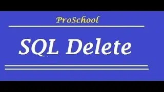 12. SQL DELETE