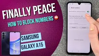 Galaxy A15 block numbers