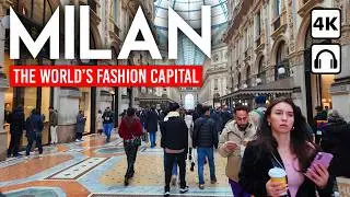 MILAN, Italy 🇮🇹 Fashion, History & Elegance | 4K Walking Tour