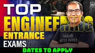 JEE 2025 | Top 5 Engineering Entrance Exams | BITSAT | VITEEE | WBJEE | MHT CET | Vinay Shur Sir