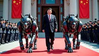 Китай показал НОВУЮ собаку-робота за 3000 долларов, которая патрулирует без команд