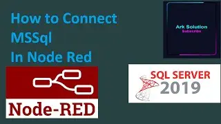 How to connect MSSQL In Node red