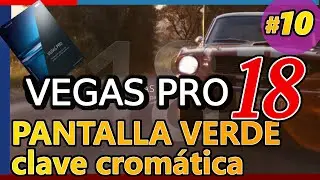 VEGAS PRO 18: PANTALLA VERDE, CLAVE CROMÁTICA de vegas, green screen. Tutorial 10 español 2020