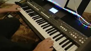 Yamaha PSR S670 не плохой домашний синтезатор🌲🥂🎶🎵🎹