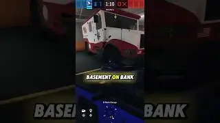 Insane Azami Setup For Bank Garage! #rainbowsixsiege #siege #r6 #shorts #clips #gaming #r6siege