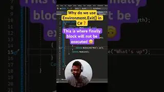Why do we use Environment.Exit method in C# ? 