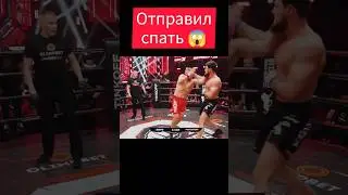 Саид Магомед Борз Абдулгазиев вырубил Артема Ростовского Кузьмина 