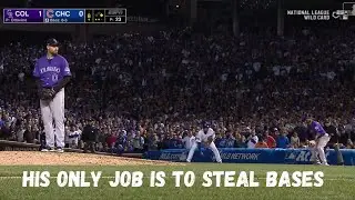 HE'S GOT 67 AT BAT'S AND 40 STOLEN BASES - TERRANCE GORE