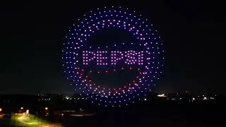 PEPSI Drone Light Show (Sydney Australia 2024 )