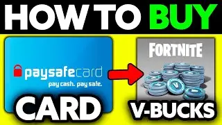 How To Buy VBucks with Paysafecard on PC 2024