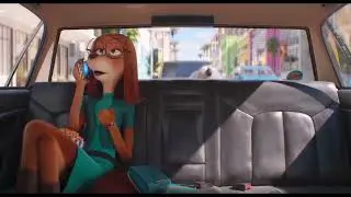 Sing 2- Suki on the phone eating yummy popcorn