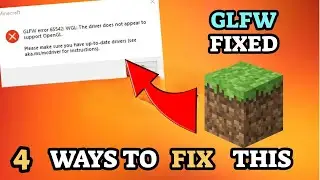 TLauncher 1.19 not opening How to FIX OpenGL Error 65543 in Minecraft | Opengl error fixed
