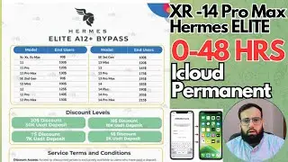 🚀 Important Announcement! 🚀Hermes Elite Price List  A12+ Bypass XR -14 Pro  Icloud Unlock 0-48 Hours