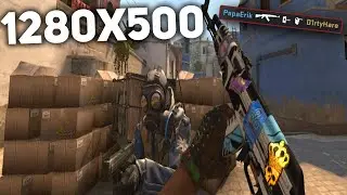 1280x500 — ЧИТЕРСКОЕ РАЗРЕШЕНИЕ В CS:GO