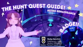 !!EASY!! THE HUNT BADGE GUIDE FOR ASTRO RENAISSANCE || ROBLOX THE HUNT: FIRST EDITION