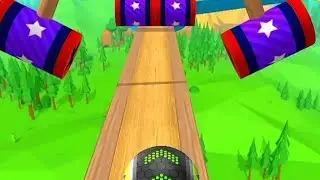 going balls_best android games 2024_running going balls gameplay