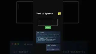 Text to speech in js