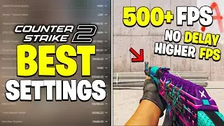 How to Boost FPS and Fix Lag in CS2 Best Settings 2024 (0 INPUT DELAY GUIDE)