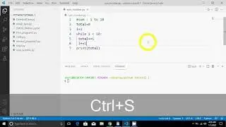 Sum of Numbers Program using while loop Python tutorial