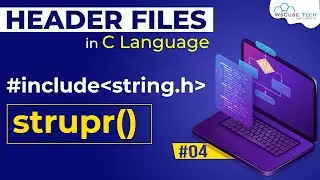 strupr() in C Programming | strupr Function in C Language | strupr in C | Header Files in C Language