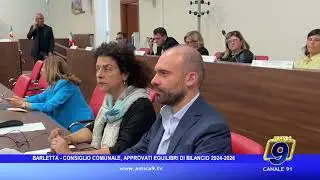 Barletta – Consiglio comunale, approvati equilibri di bilancio 2024-2026