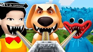 How to GET inside TALKING BEN and HUGGY WUGGY and DOLL SQUID GAME in Minecraft! Gameplay Talking Tom
