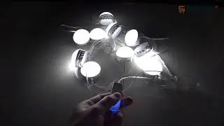 How to Install Hollywood Style LED Vanity Mirror Lights Kit with 10 Dimmable Light Bulbs