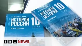 Russian schoolbook aims to justify Ukraine war - BBC News