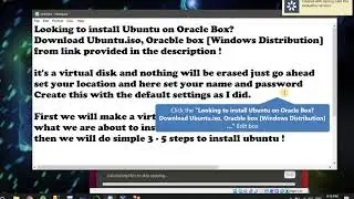 Ubuntu Latest Version Complete Installation Video On Oracle Virtual Box.