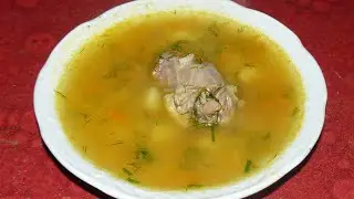Рисовый суп с уткой. Ароматный, наваристый и очень, очень вкусный 