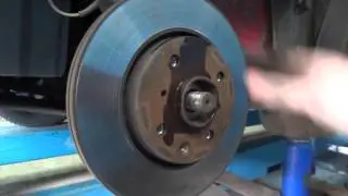 Peugeot 107. Замена ступичного подшипника.