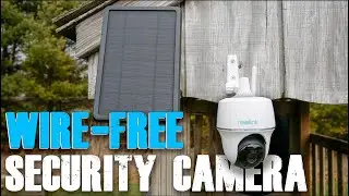 A Completely WIRE-FREE PAN TILT SECURITY CAMERA! || Reolink Argus PT Unboxing/Review/Is It Worth It?