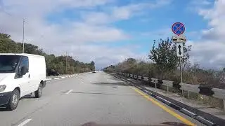 Крым, Южнобережное шоссе/Самая красивая дорога Крыма.Дача президента.