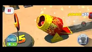 Cars: Rápidos cómo el Rayo (McQueen vs Todd Marcus)
