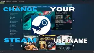 How to change your steam account name updated!