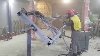 Цинкование рамы (СВЕРХЗВУКОВАЯ ОБРАБОТКА РАМЫ)