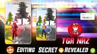 @Nrzzzzzzzz Secret Revealed 🤫✅ / How to Edit free fire Short Video like Tgr Nrz | ft @thewizard99