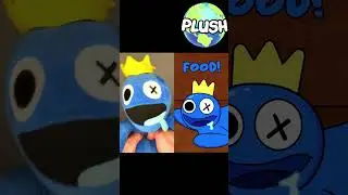 Feed ORANGE to Save BLUE! 🍊💙 Rainbow Friends Roblox 