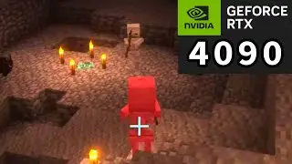 SKELETON 💀 VS SKELETON ☠️- MINECRAFT 1.21.4-RAY TRACING - RTX 4090 #games #minecraft #rtx4090