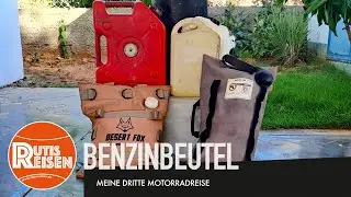 How to store extra fuel on trips - My 3rd Motorcycle Trip, Ep. 79