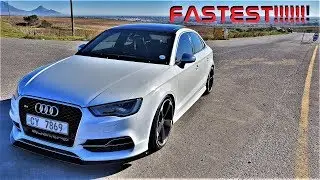 FASTEST CAR I'VE EVER DRIVEN, 10 SECOND AUDI S3!