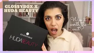 GLOSSYBOX X HUDA BEAUTY LIMITED EDITION UNBOXING | BEAUTY AND THE KIDS