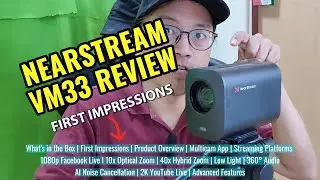 NearStream VM33 Review Part 1 - First Impressions of the 2K Wireless Live Streaming Camera