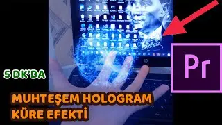 ELİNLE HOLOGRAM KÜRE YAP\MAKE HOLOGRAM SPHERE ON YOUR HAND                         PREMIERE PRO