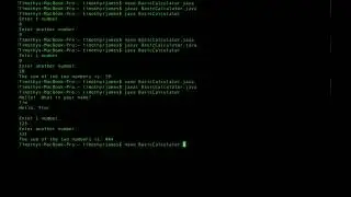 Java05: Retrieving user input in Java using the Scanner class