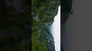 Ущелье с дрона 