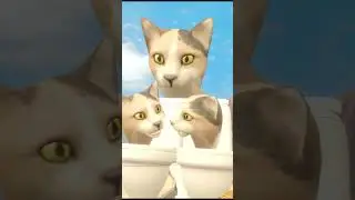 skibidi toilet cat 😅🔥[SFM] #skibiditoilet #cat