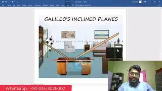07. Experiments | Newtons 1st Law of Motion | 9th-BSc & O/A Level